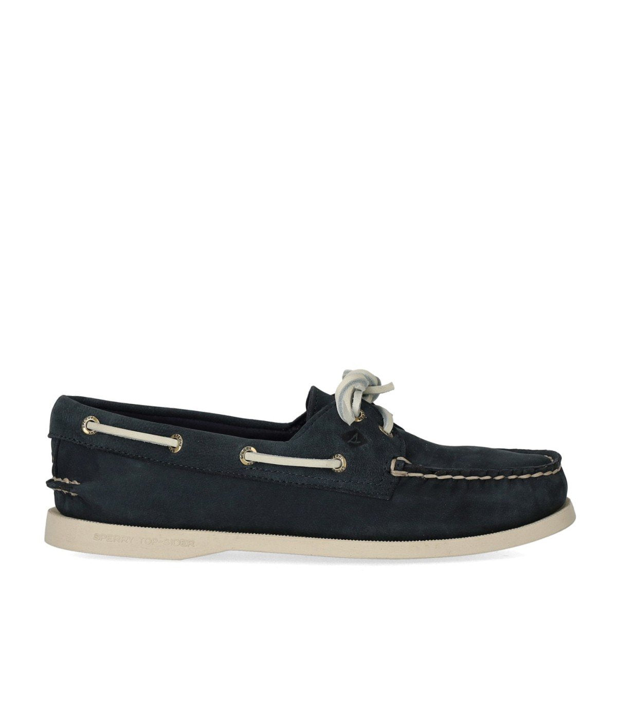 SPERRY NAVY BLUE LEATHER LOAFER