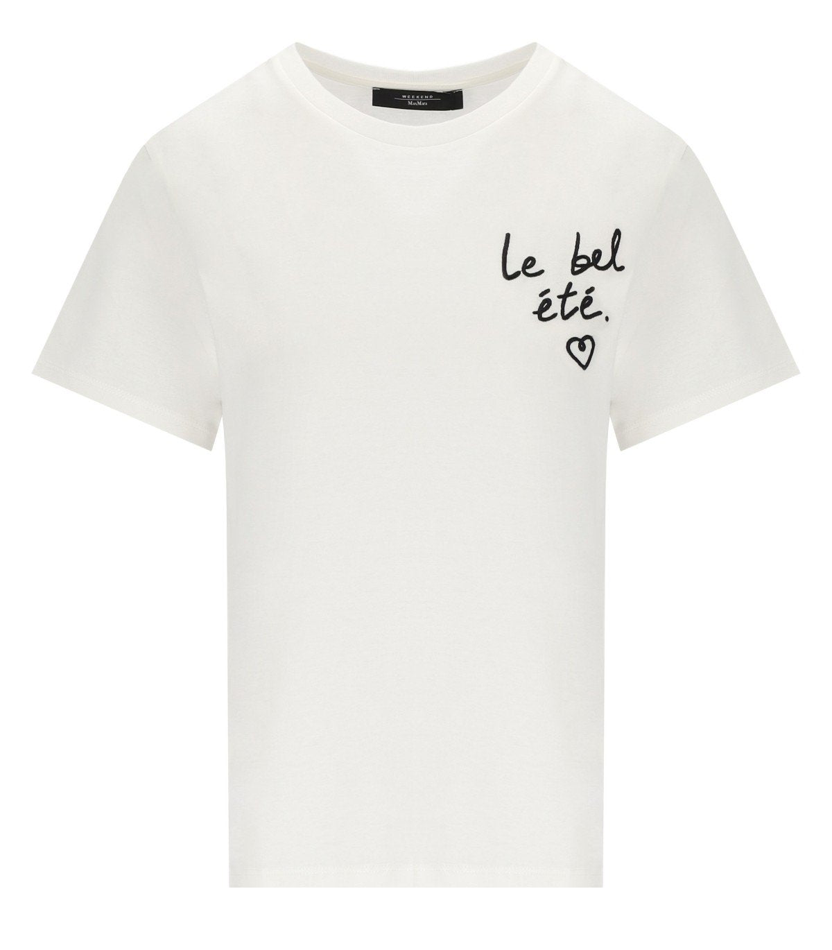 MAX MARA WEEKEND BORA WHITE T-SHIRT