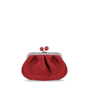 BOLSO CLUTCH PASTICCINO PALMAS SMALL ROJO MAX MARA WEEKEND