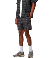 CARHARTT WIP SLATER BLACK SWIM TRUNKS