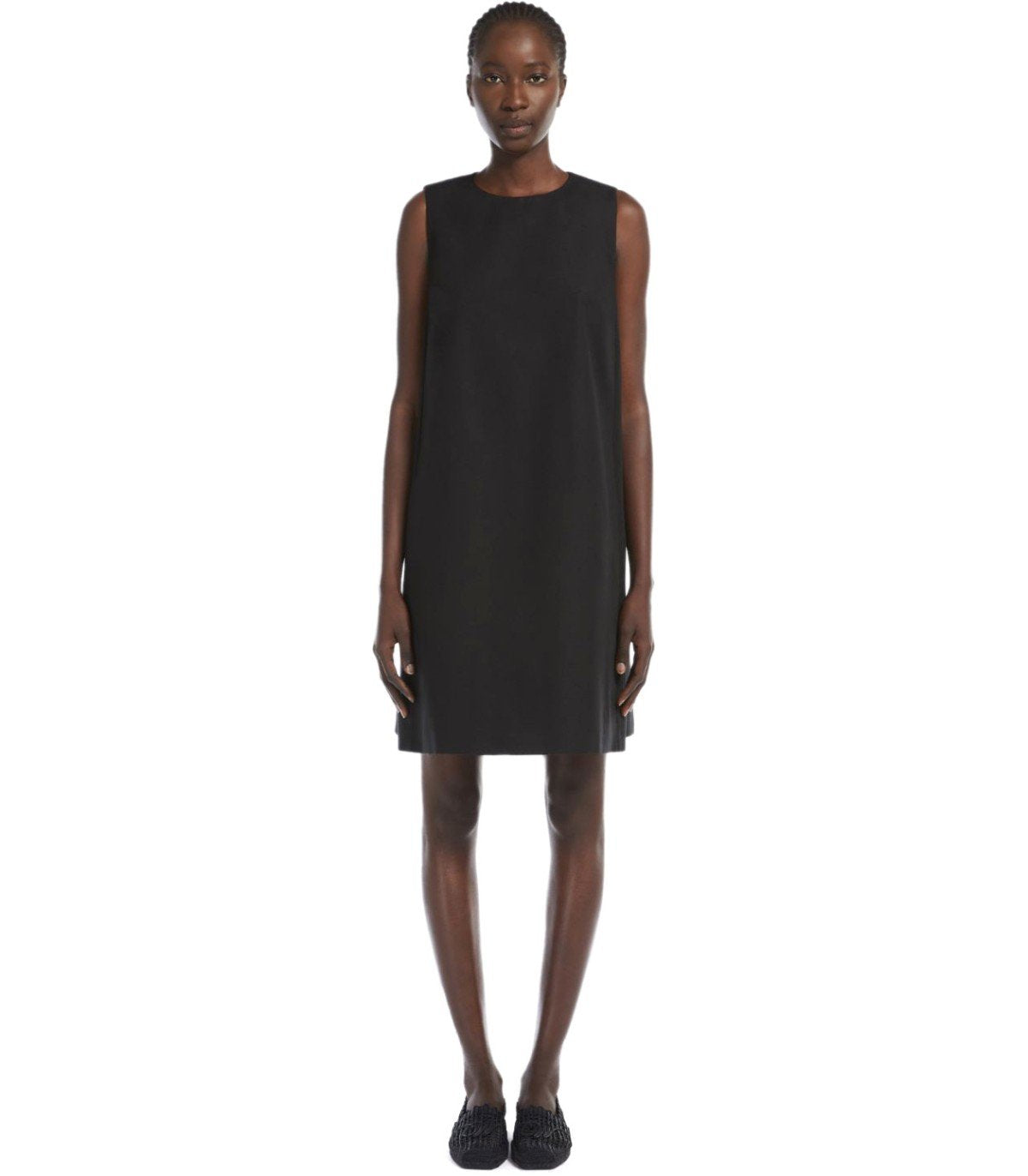 MAX MARA WEEKEND RACER ZWART JURK