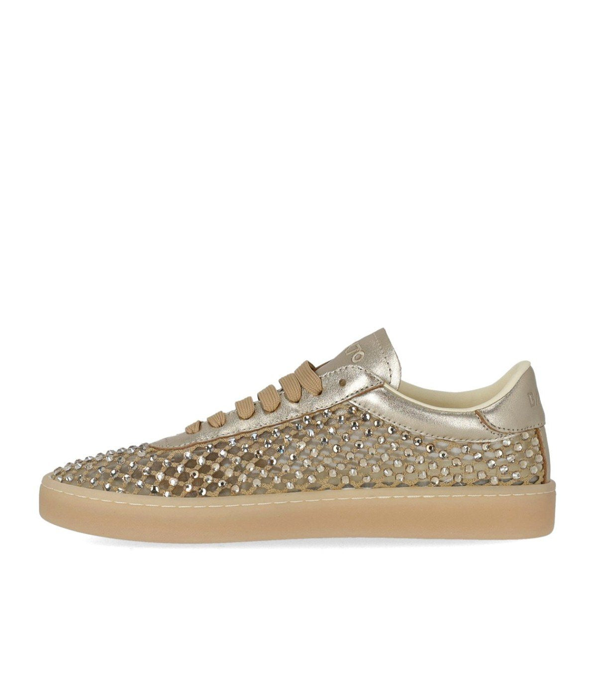 BACK70 STRASS BIG SMART GOLD SNEAKER