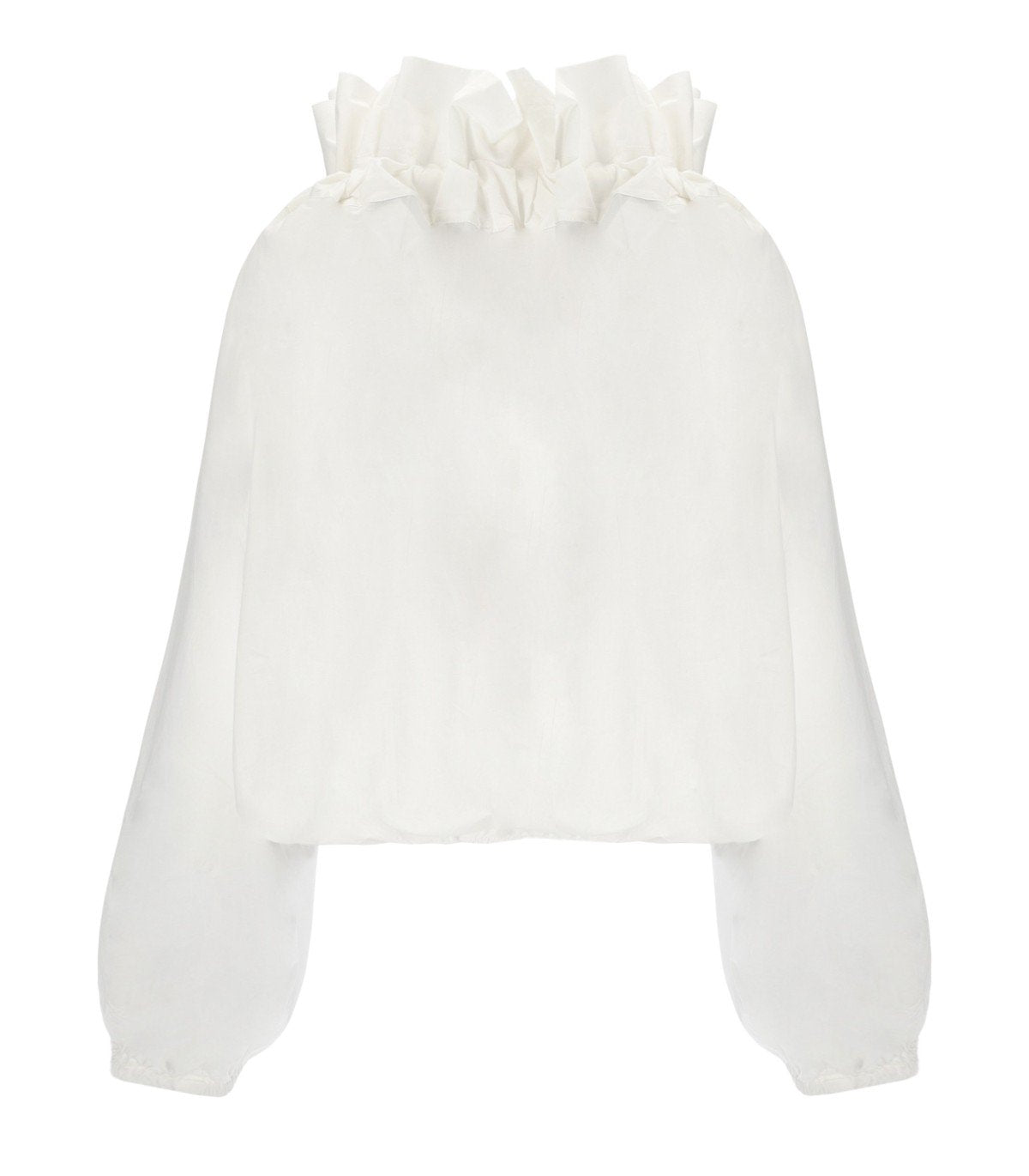 ESSENTIEL ANTWERP HAQUIRI WHITE BLOUSE