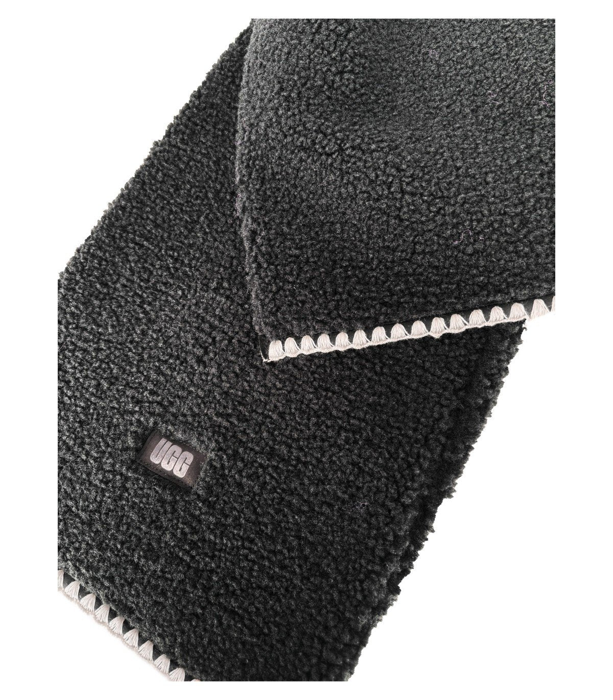 ÉCHARPE FLUFF NOIRE UGG