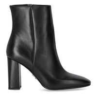 SERGIO LEVANTESI TESSA BLACK HEELED ANKLE BOOT - 37.5