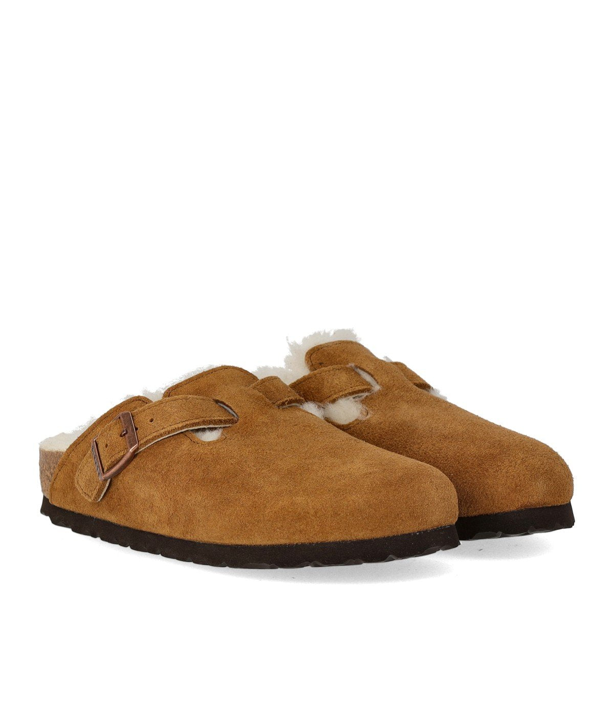BIRKENSTOCK BOSTON SHEARLING MINK CLOG