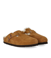 BIRKENSTOCK BOSTON SHEARLING MINK CLOG