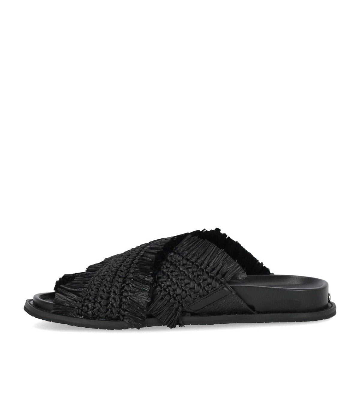 MICHAEL KORS PEYTON BLACK SLIDE