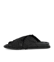 MICHAEL KORS PEYTON BLACK SLIDE
