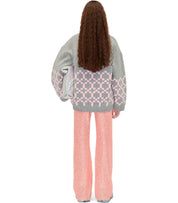STINE GOYA TINO GRAU UND ROSA BOMBERJACKE