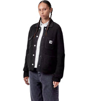 CARHARTT WIP W' MICHIGAN SCHWARZER CARDIGAN