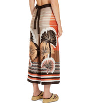 MAX MARA BEACHWEAR BLASONE MULTICOLOR PAREO PANTS