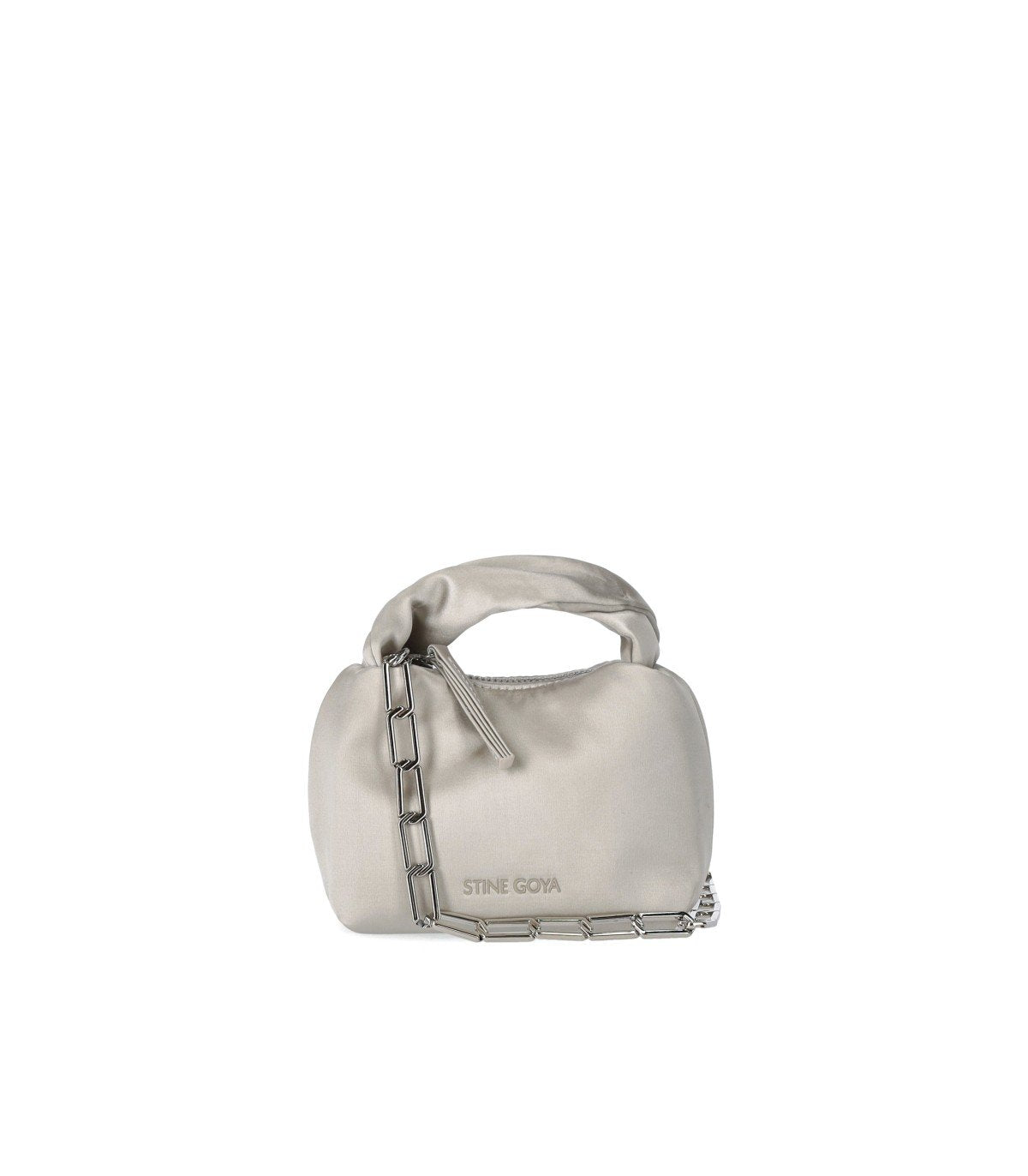 STINE GOYA ZIGGY SATIN GRAUE MICRO TASCHE