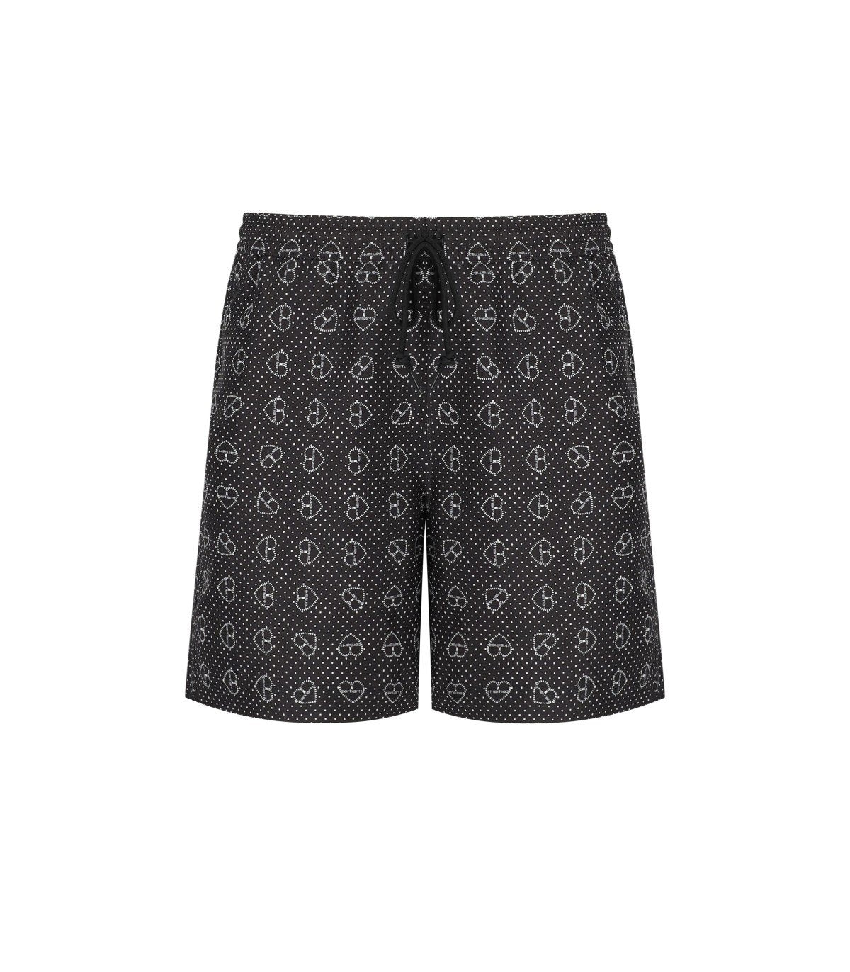 CARHARTT WIP SLATER BLACK SWIM TRUNKS