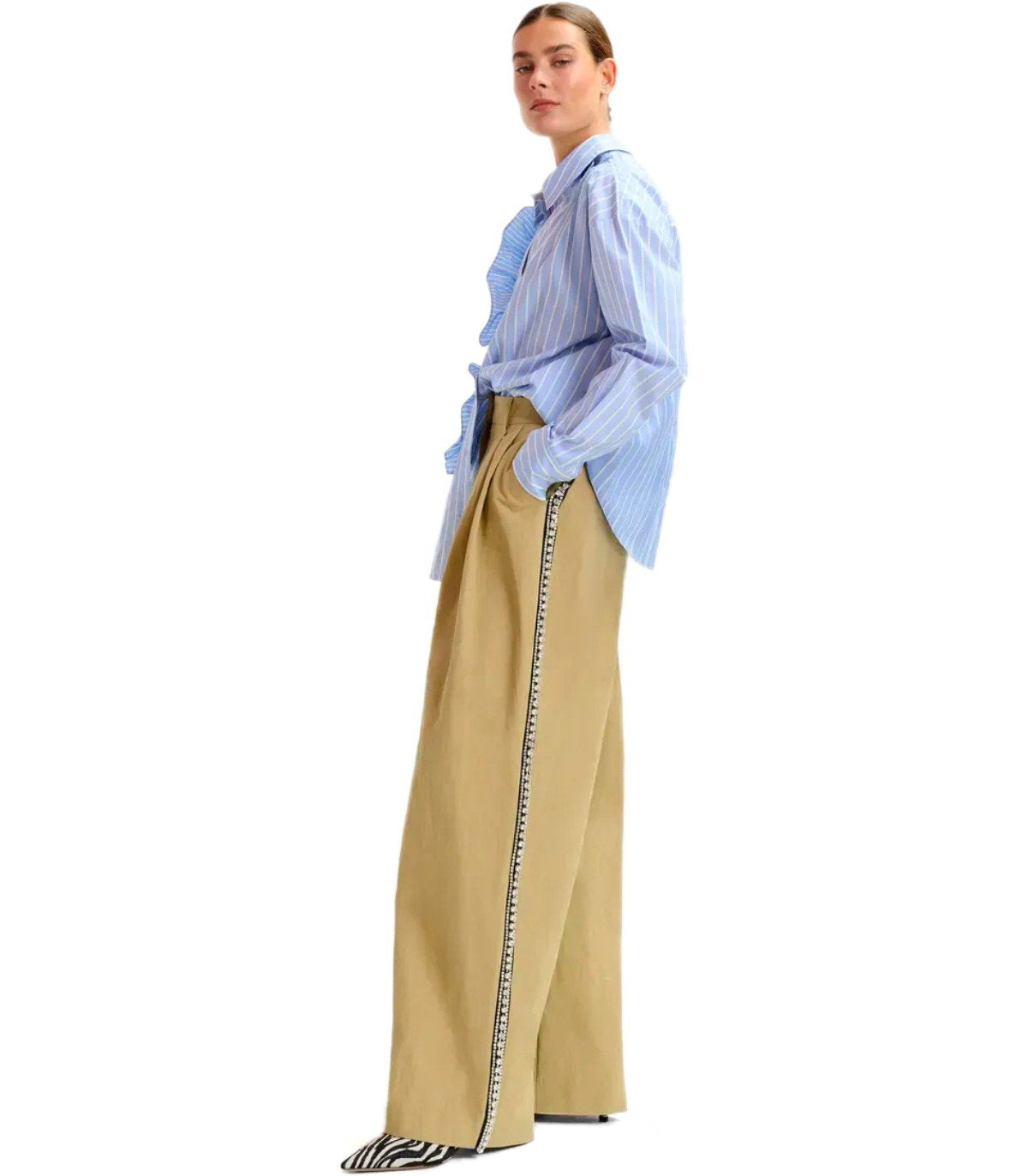 ESSENTIEL ANTWERP ISO BEIGE HOSE