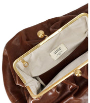 MAX MARA WEEKEND PASTICCINO MIRTE LARGE LICHTBRUINE CLUTCH