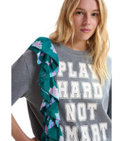 ESSENTIEL ANTWERP JILLY GREY T-SHIRT