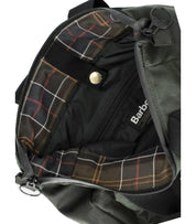 BARBOUR FIELD WAXED SAGE GREEN BACKPACK