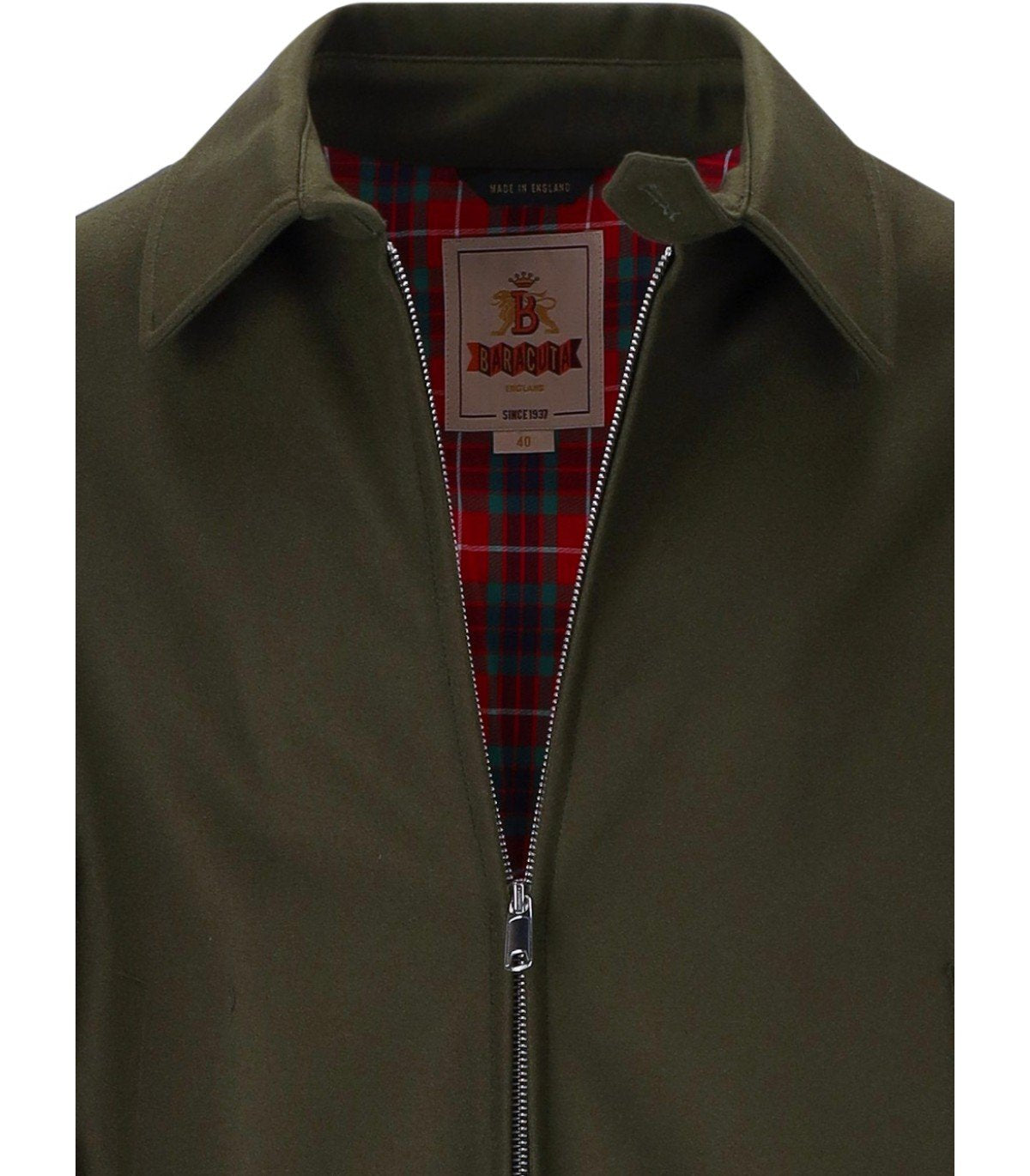 BARACUTA G18 MELTON BEECH BOMBERJACKE