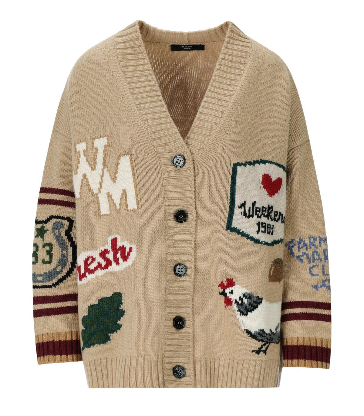 MAX MARA WEEKEND BELGIO BEIGE VEST