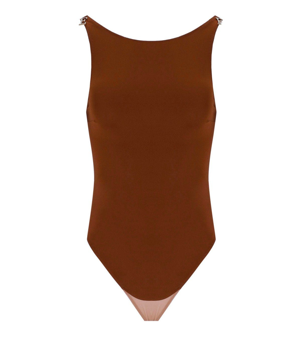 TOP MARRON ELISABETTA FRANCHI