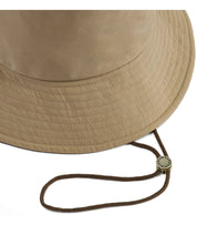 BARBOUR ASKER BEIGE BUCKET HAT