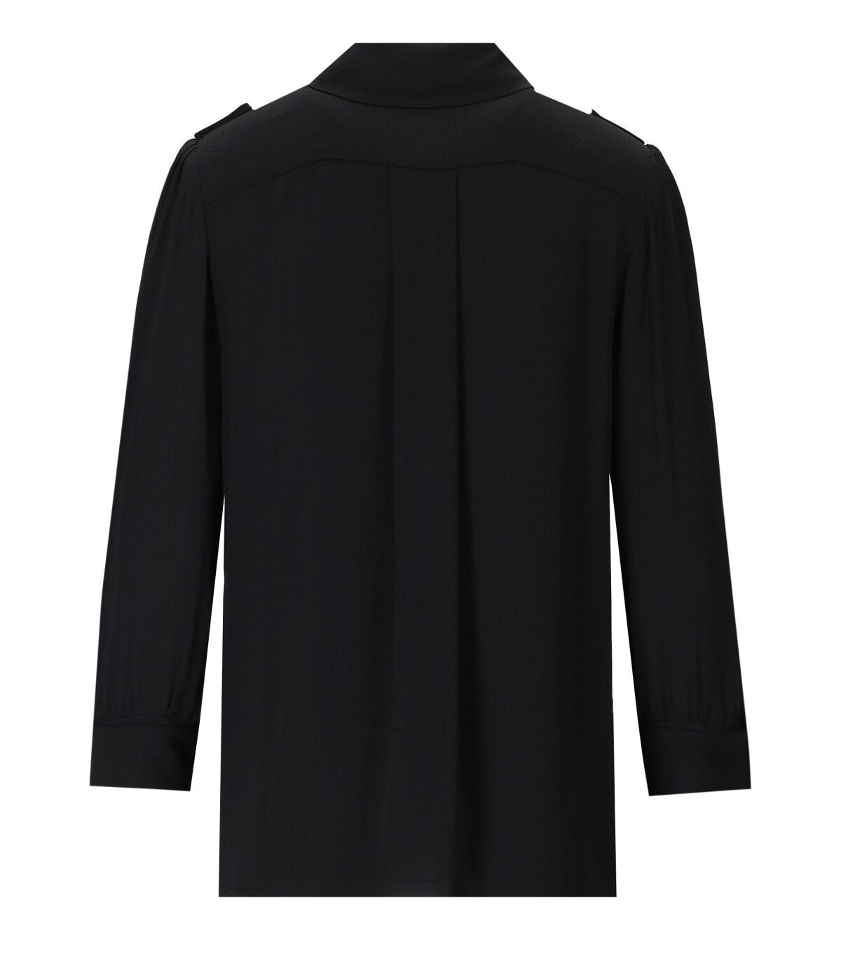 CAMICIA CON FIOCCO NERA ELISABETTA FRANCHI