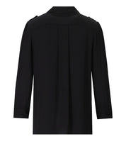 CAMICIA CON FIOCCO NERA ELISABETTA FRANCHI
