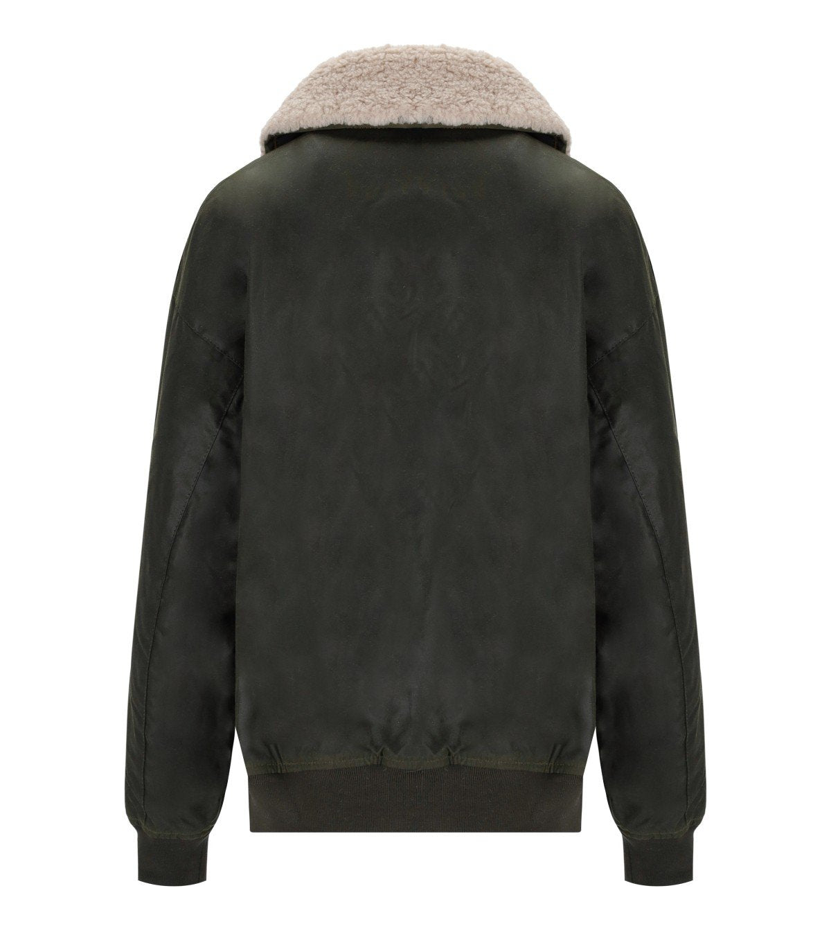 BARBOUR MAXINE WAX OLIVGRÜNE JACKE