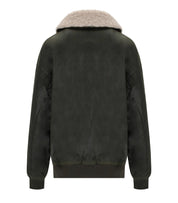 BARBOUR MAXINE WAX OLIVGRÜNE JACKE