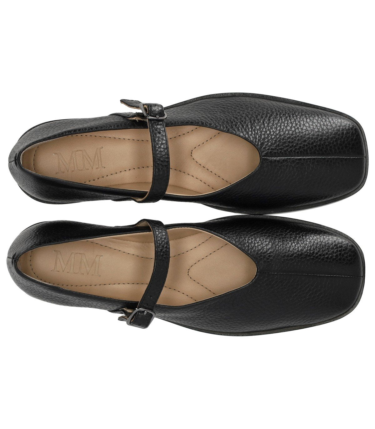 MM MAX MARA CIPPO BLACK BALLET FLAT SHOE