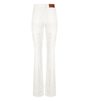 JEANS IN COTONE AVORIO ELISABETTA FRANCHI
