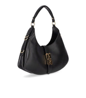 GANNI KAT BLACK SMALL SHOULDER BAG
