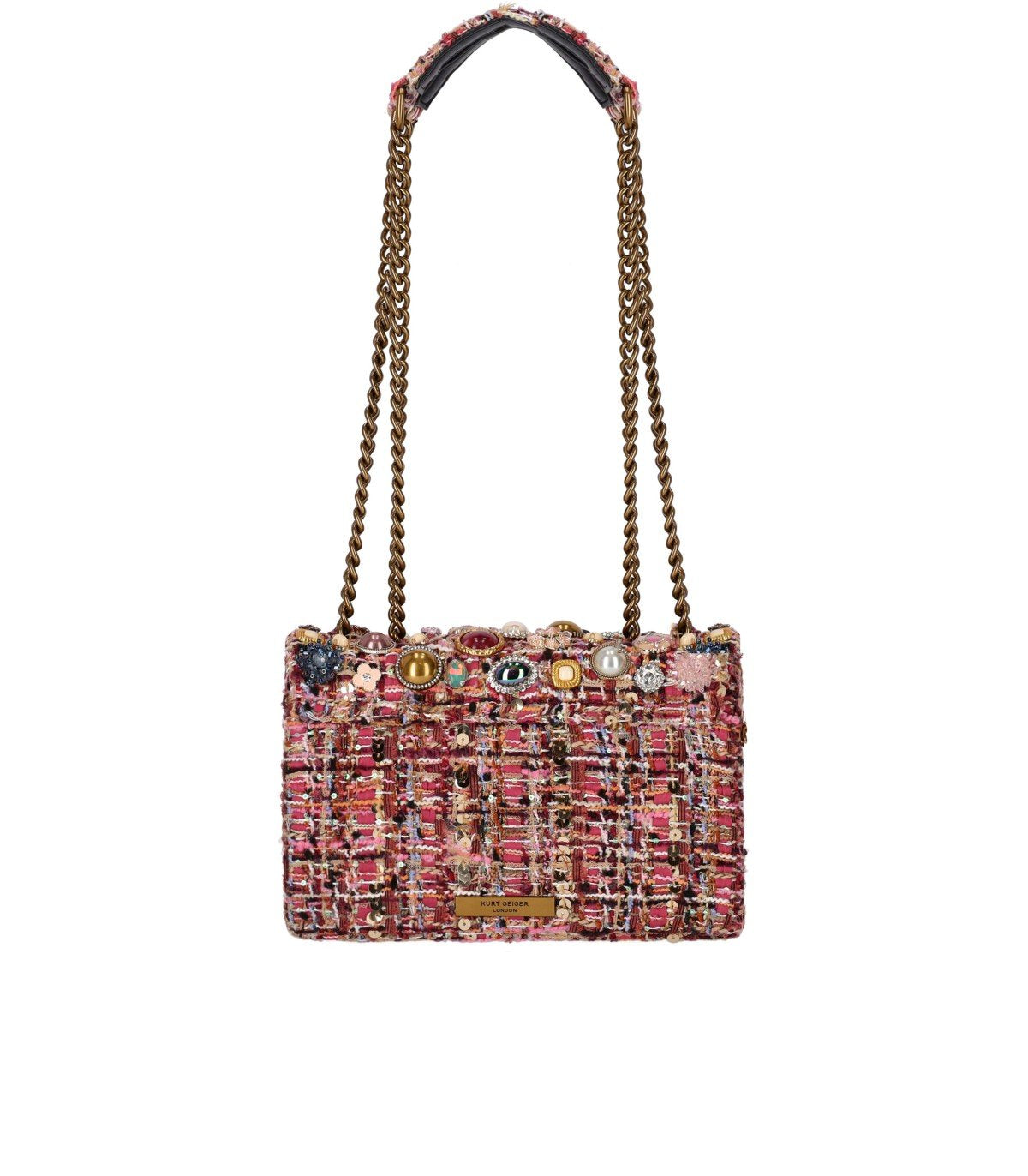 KURT GEIGER KENSINGTON ROSA SCHULTERTASCHE
