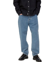 CARHARTT WIP NEWEL BLUE STONE BLEACHED JEANS