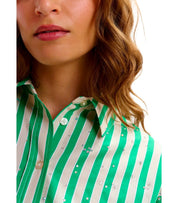 ESSENTIEL ANTWERP JELIEF GRÜNES HEMD