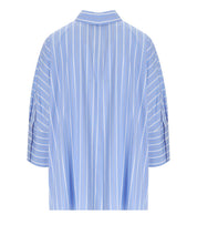 CAMICIA HUDSON A RIGHE AZZURRA MAX MARA WEEKEND