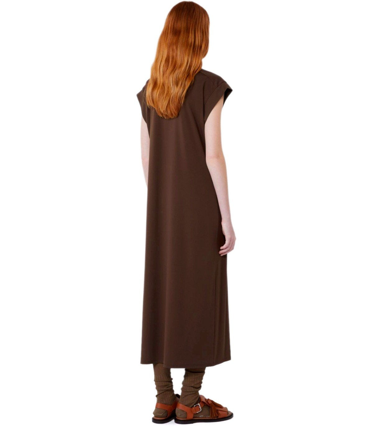 MAX MARA WEEKEND MIRTO BROWN DRESS