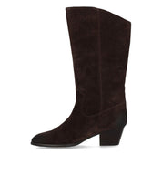 ASH FREEDOM DUNKELBRAUNE TEXANER STIEFELETTE