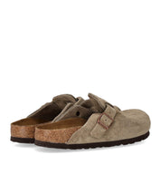 CLOG BOSTON SOFT FOOTBED TAUPE BIRKENSTOCK