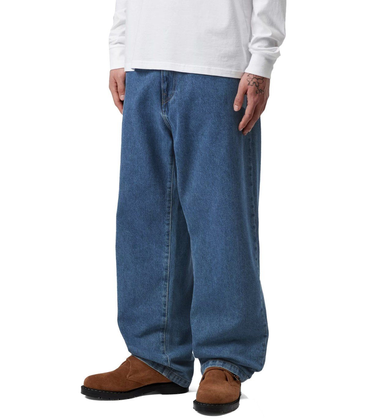 CARHARTT WIP LANDON LIGHT BLUE JEANS