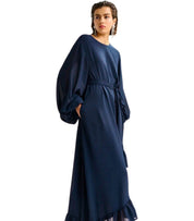 VESTIDO IFLOWER AZUL MARINO ESSENTIEL ANTWERP