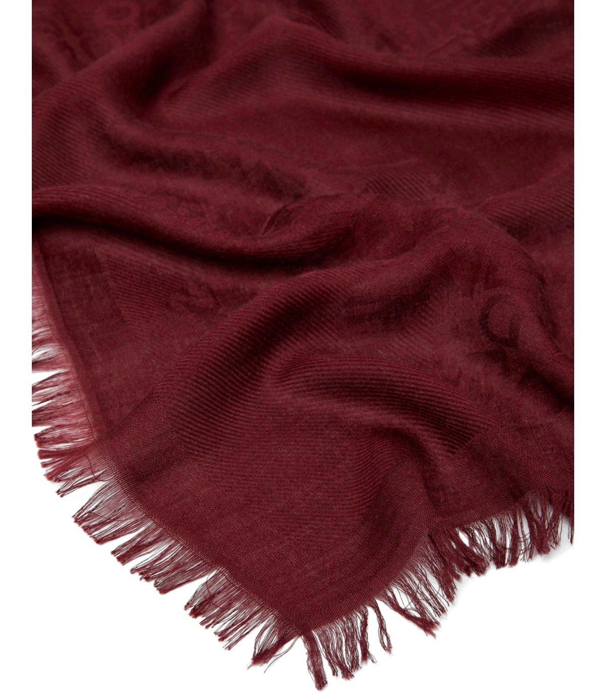 MAX MARA WEEKEND BALLO BURGUNDY SCARF