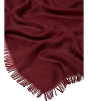 MAX MARA WEEKEND BALLO BURGUNDY SCARF