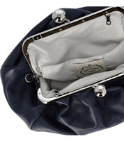 CLUTCH PASTICCINO CUBICO MEDIUM BLU SCURO MAX MARA WEEKEND