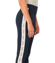 MAX MARA WEEKEND BASILIO BLAUE LEGGINGS