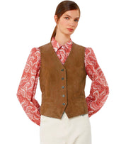 MAX MARA WEEKEND VETUSTA BROWN VEST