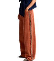 ESSENTIEL ANTWERP JEEPER RUST WIDE LEG JEANS