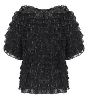 ESSENTIEL ANTWERP INCARVILLEA ZWART TOP