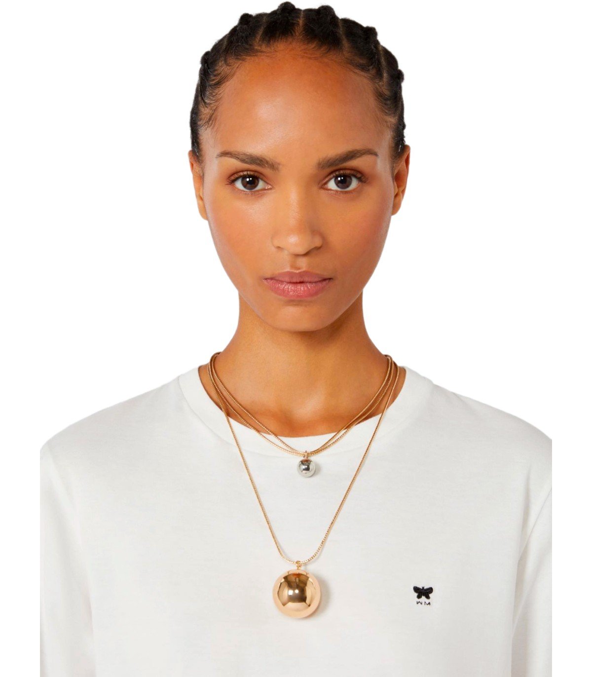 MAX MARA WEEKEND RADENTE BICOLOR NECKLACE